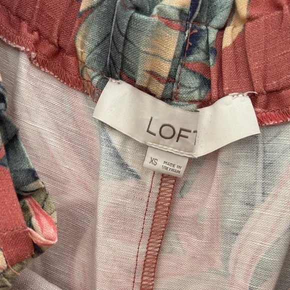 XS LOFT Paradise Wide Leg Jumpsuit in Rich Chestnut (Price Firm) - Picture 4 of 5